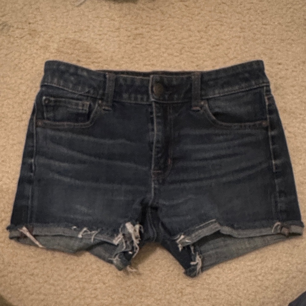 American Eagle Outfitters Dark Blue Jean Shorts